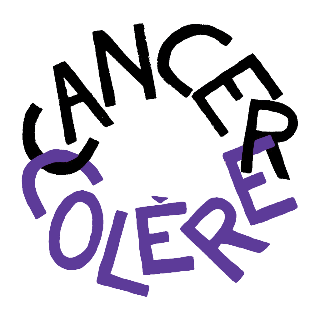 Logo rond vert Cancer Colère