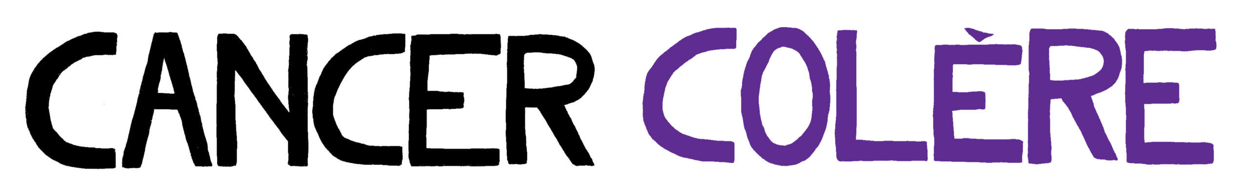 Logo Cancer Colère – Allongé couleur (variante 01)