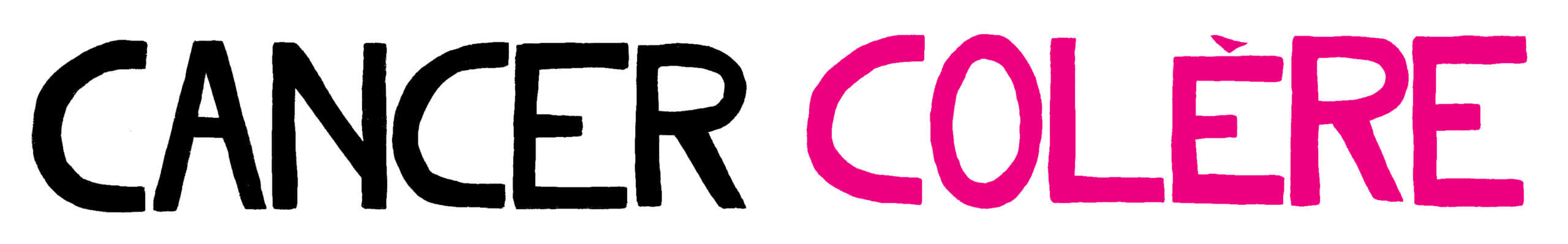 Logo Cancer Colère – Allongé couleur (variante 02)