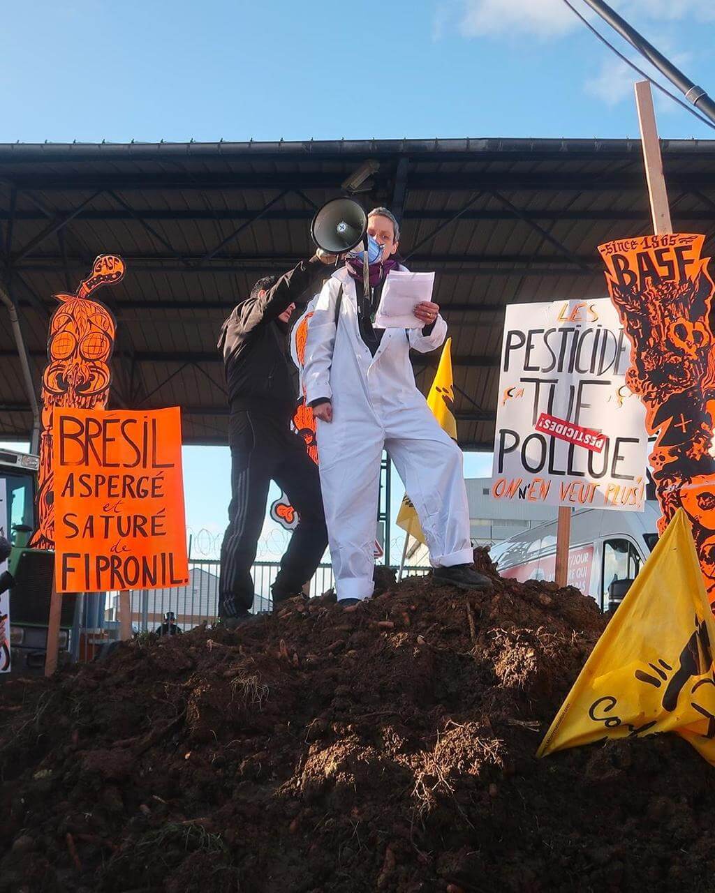 BASF mis à l’arrêt : les collectifs dénoncent l’impunité de l’industrie des pesticides