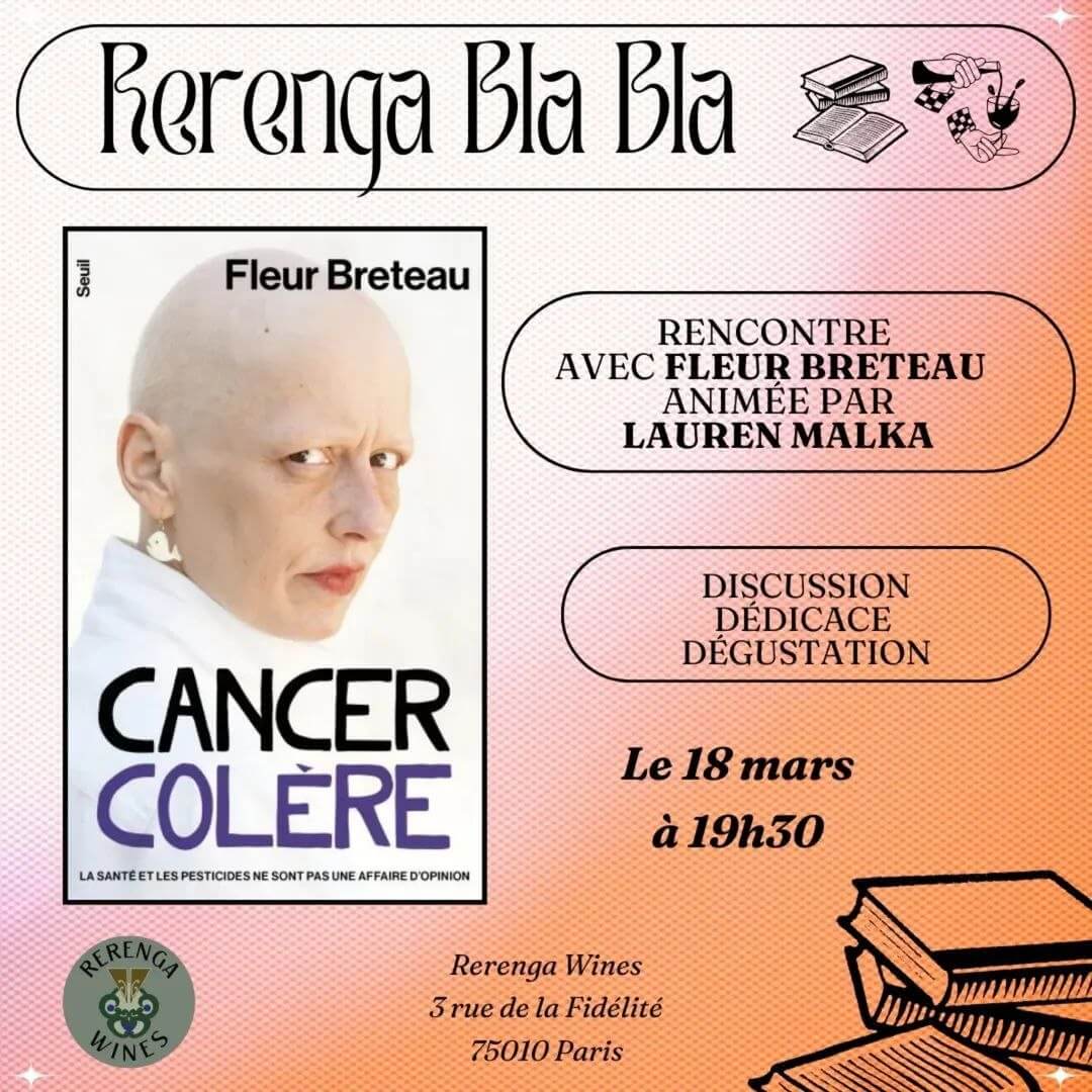 Paris — Rencontre avec Fleur Breteau — 18 mars 2026 (19h30)