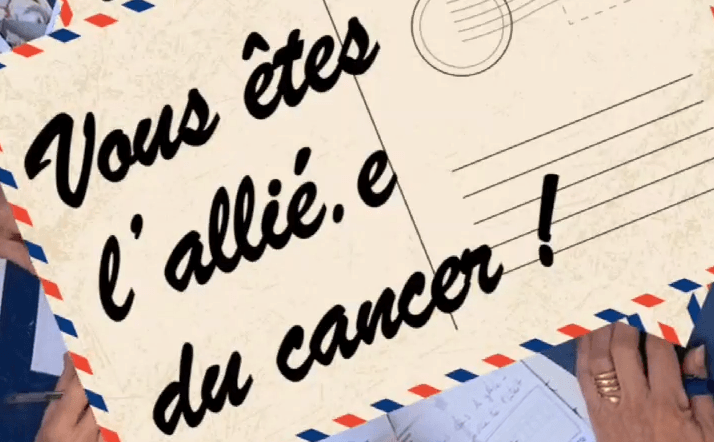cartes postales "Vous êtes les allié⋅es du cancer"